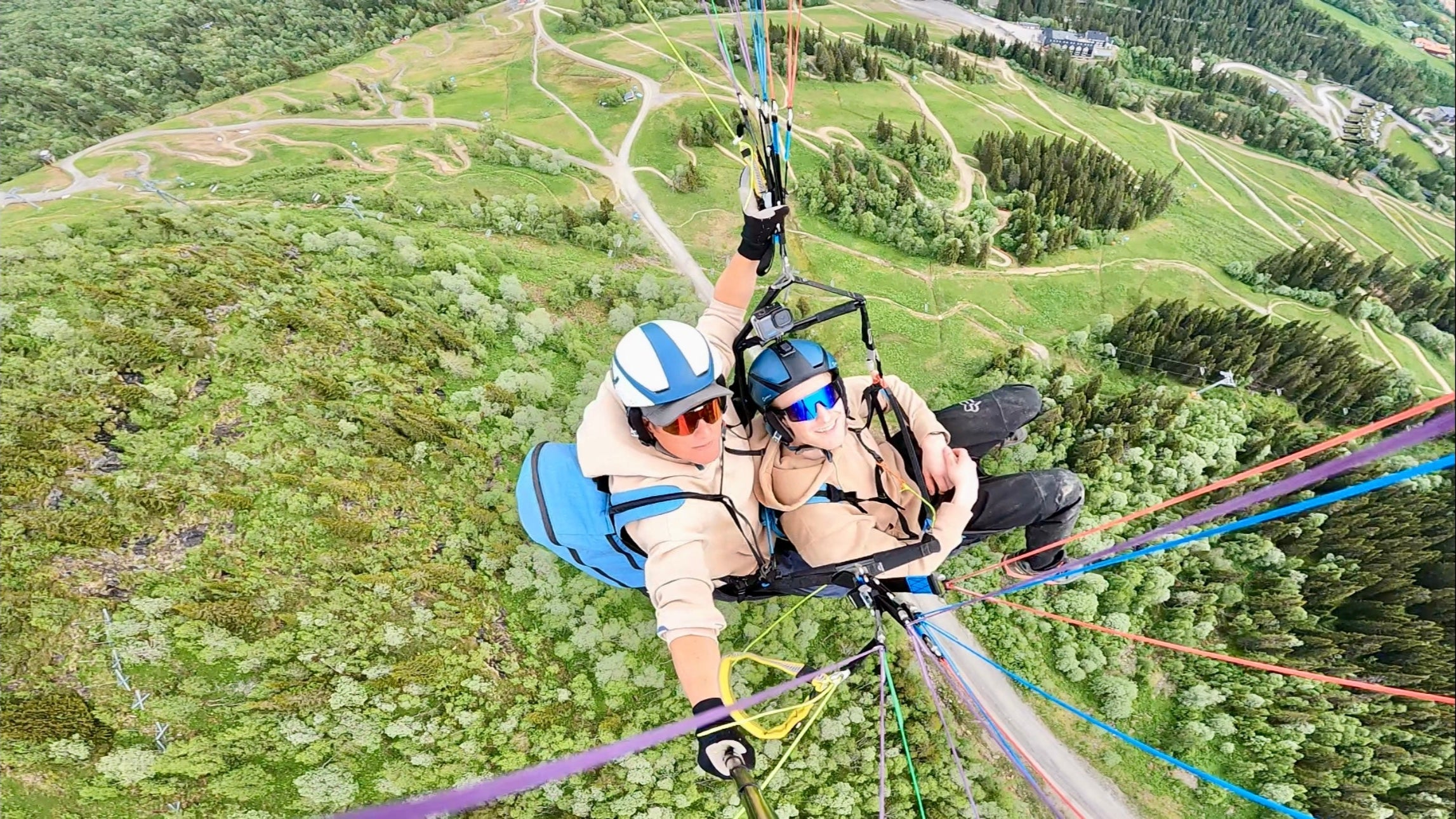Tandemflyg i Åre